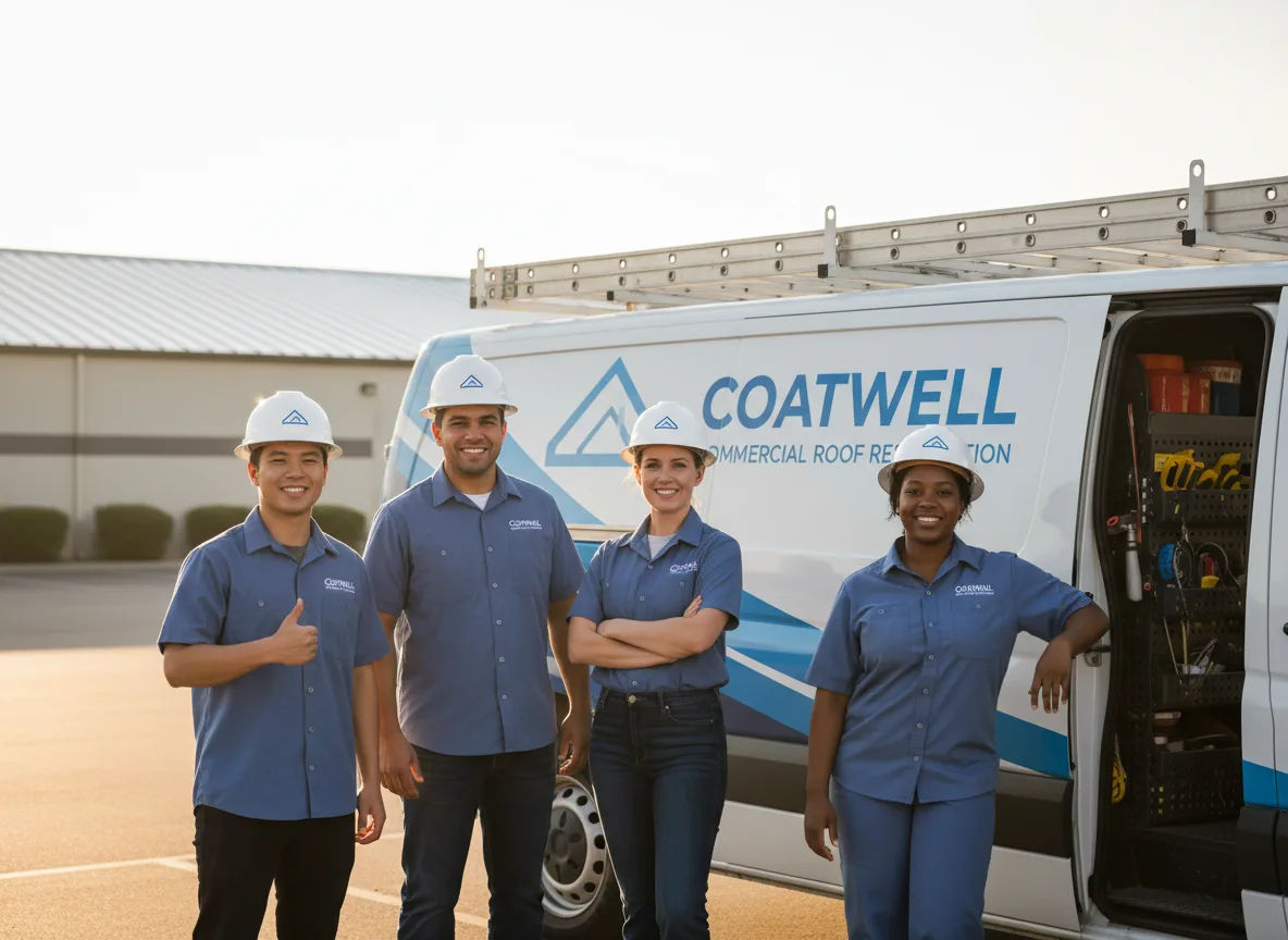 Commercial roof coating company in Richvale, CA